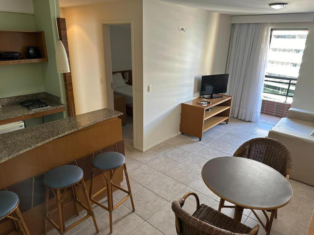 Flat with the sea view Apartment ฟอร์ตาเลซา ภายนอก รูปภาพ