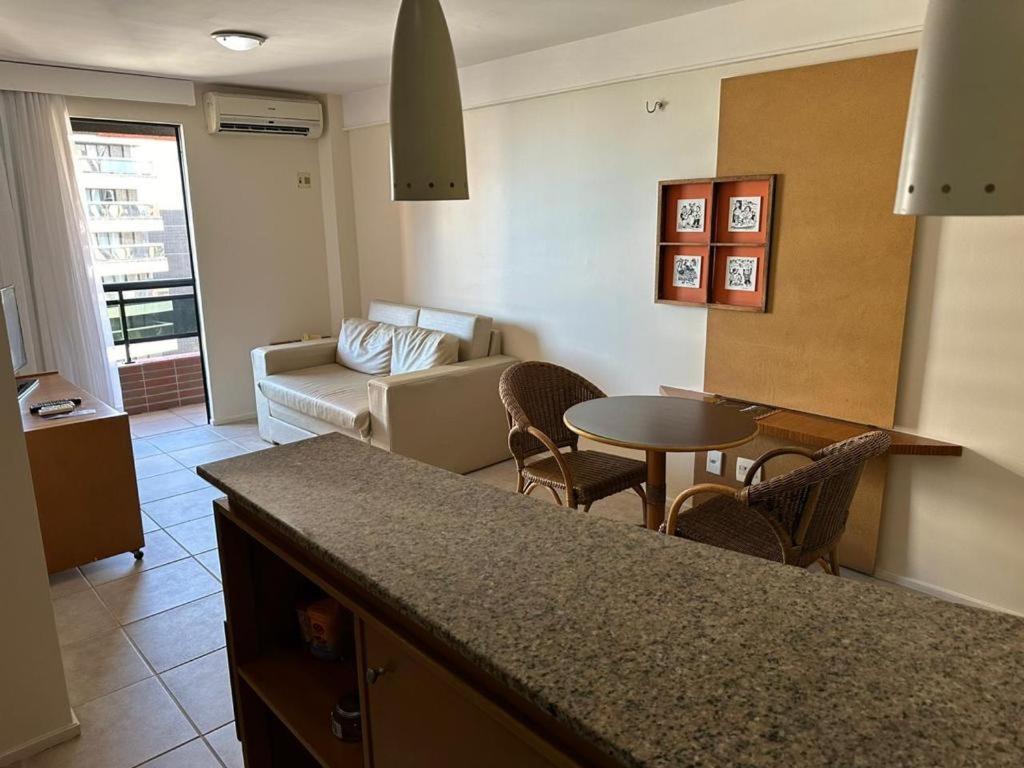 Flat with the sea view Apartment ฟอร์ตาเลซา ภายนอก รูปภาพ