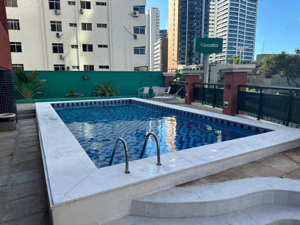 Flat with the sea view Apartment ฟอร์ตาเลซา ภายนอก รูปภาพ