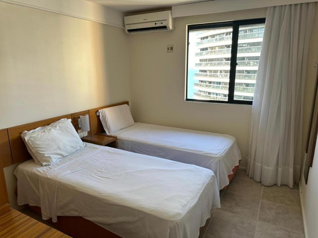 Flat with the sea view Apartment ฟอร์ตาเลซา ภายนอก รูปภาพ