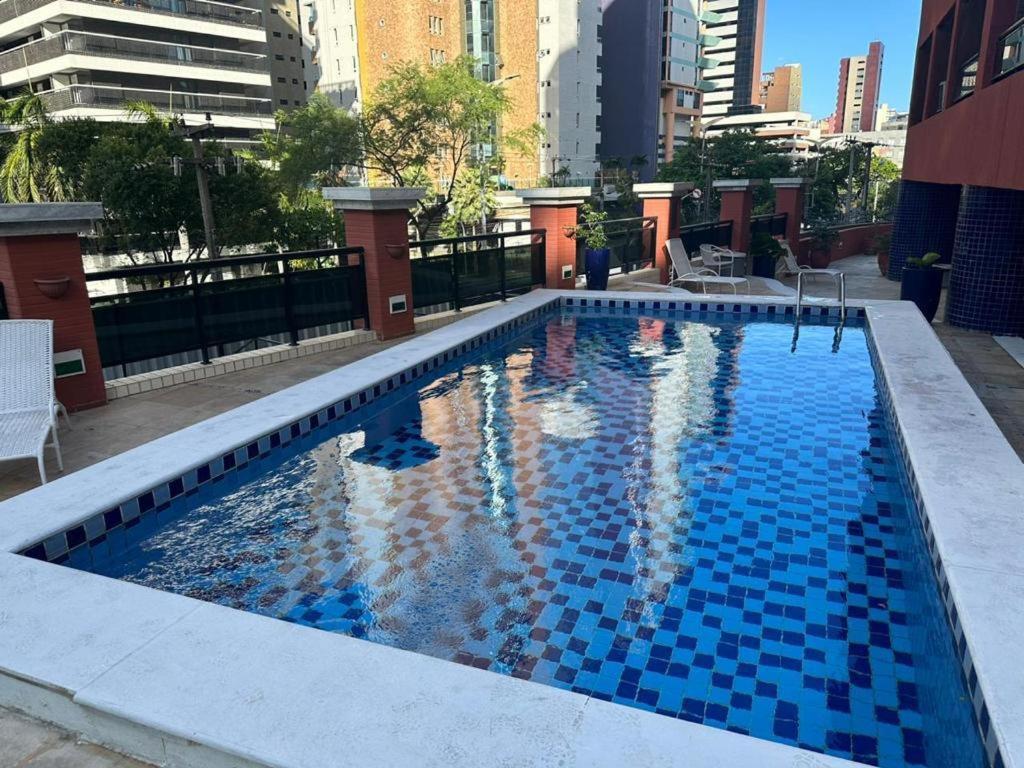 Flat with the sea view Apartment ฟอร์ตาเลซา ภายนอก รูปภาพ