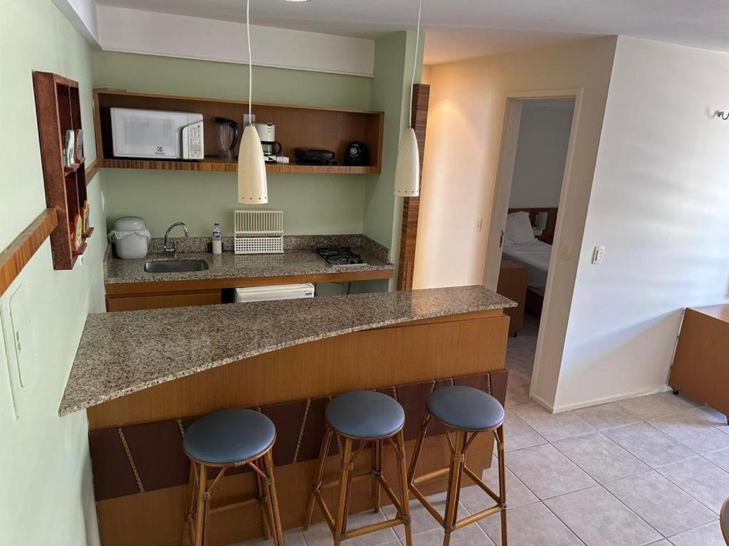 Flat with the sea view Apartment ฟอร์ตาเลซา ภายนอก รูปภาพ